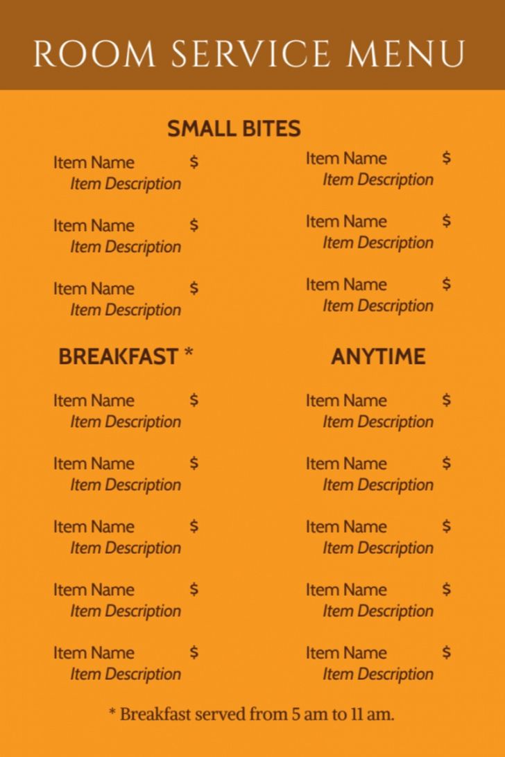 room-service-menu-template