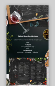 sample 20 plantillas geniales de menús de restaurantes los mejores fine dining restaurant menu template