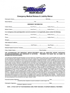 sample medical liability waiver form  fill out and sign printable pdf template   signnow emergency medical release form template sample