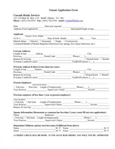42 simple rental application forms 100% free  templatelab real estate rental application form template excel