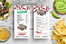 editable dl mexican restaurant menu card template in psd ai &amp;amp; vector mexican restaurant menu template example