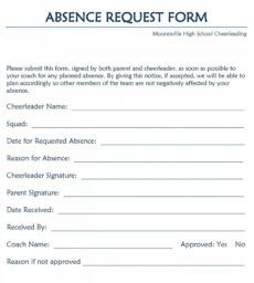 editable leave of absence form template ~ addictionary medical leave of absence form template