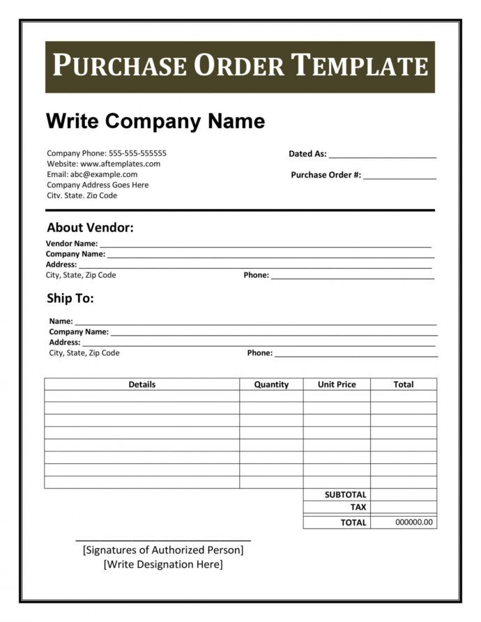 editable-purchase-order-form-template-addictionary-company-details