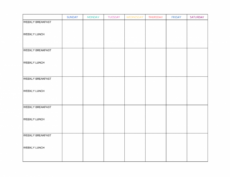 editable the ultimate guide to simple monthly meal planning even if monthly food menu template doc