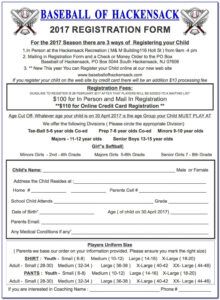 printable baseball player registration form template  vincegray2014 baseball registration form template example