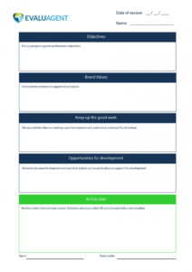 printable free call center 11 coaching form template  evaluagent employee coaching form template example