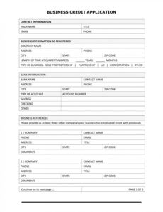 printable new business account application form template ~ addictionary partnership application form template pdf