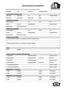 rental form application  fill out and sign printable pdf template  signnow home rental application form template doc