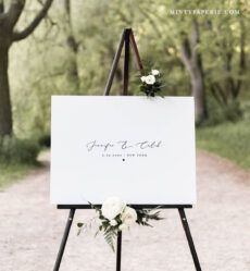 sample guestbook alternative poster minimalist wedding guest book wedding guest book poster template sample