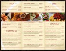 30 food menus templates for café and restaurants  ginva restaurant food menu template excel