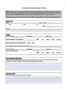 editable free 8 promotion request forms in pdf  ms word promotion request form template