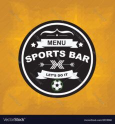 editable sports bar menu template design royalty free vector image sports bar menu template excel