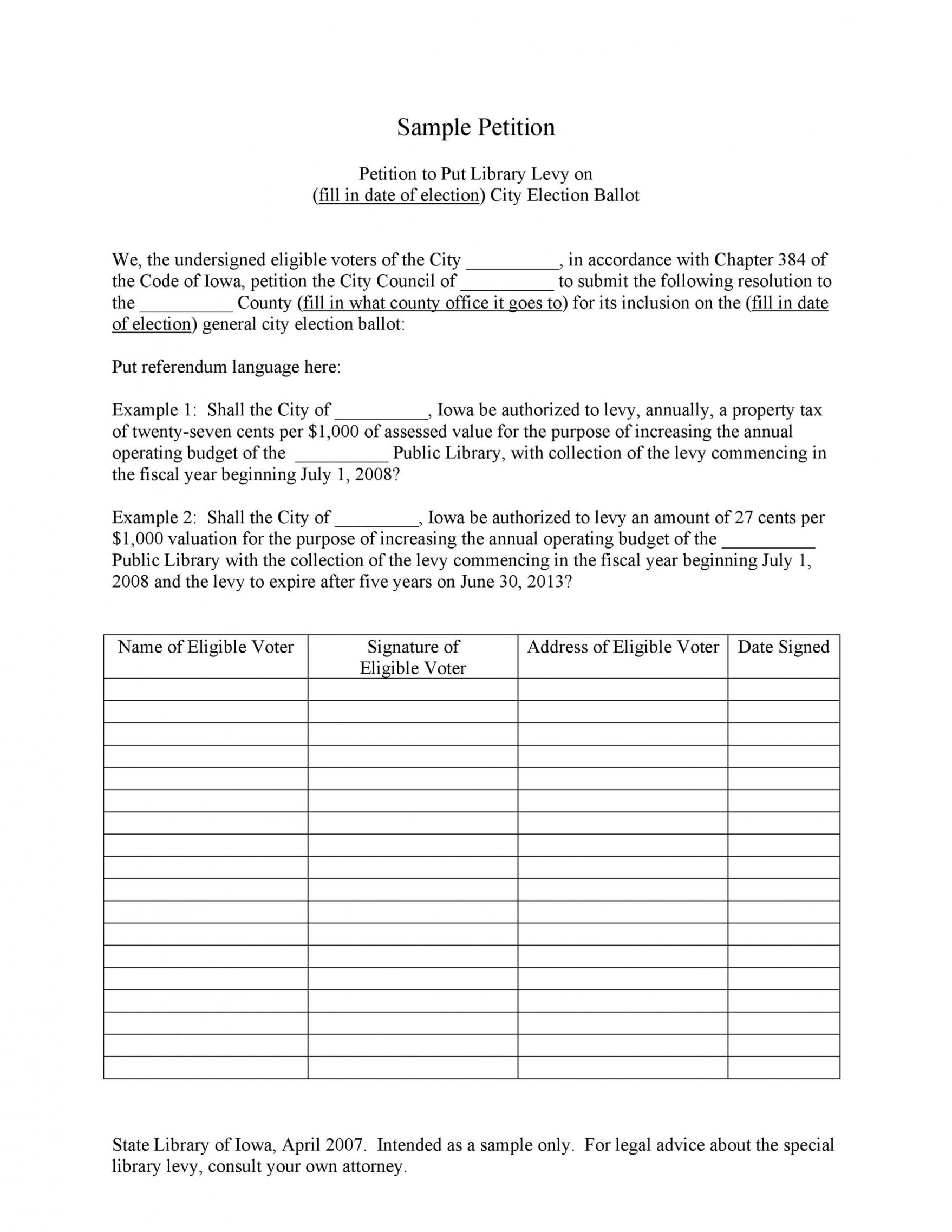 free 30 petition templates  how to write petition guide petition signature form template example