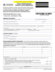 free form dts661009 download fillable pdf or fill online class application form template example
