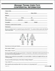 free patient intake form template ~ addictionary facial client intake form template