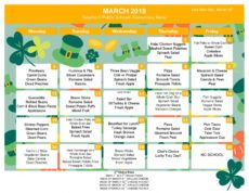 halal and kosher school lunch pilot proposal  office of the elementary school lunch menu template example