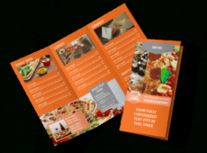 pizza menu brochure template  mycreativeshop pizza shop menu template example