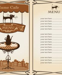 Best Cheese Menu Template Excel Example