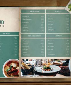 Best Sandwich Shop Menu Template Pdf Example