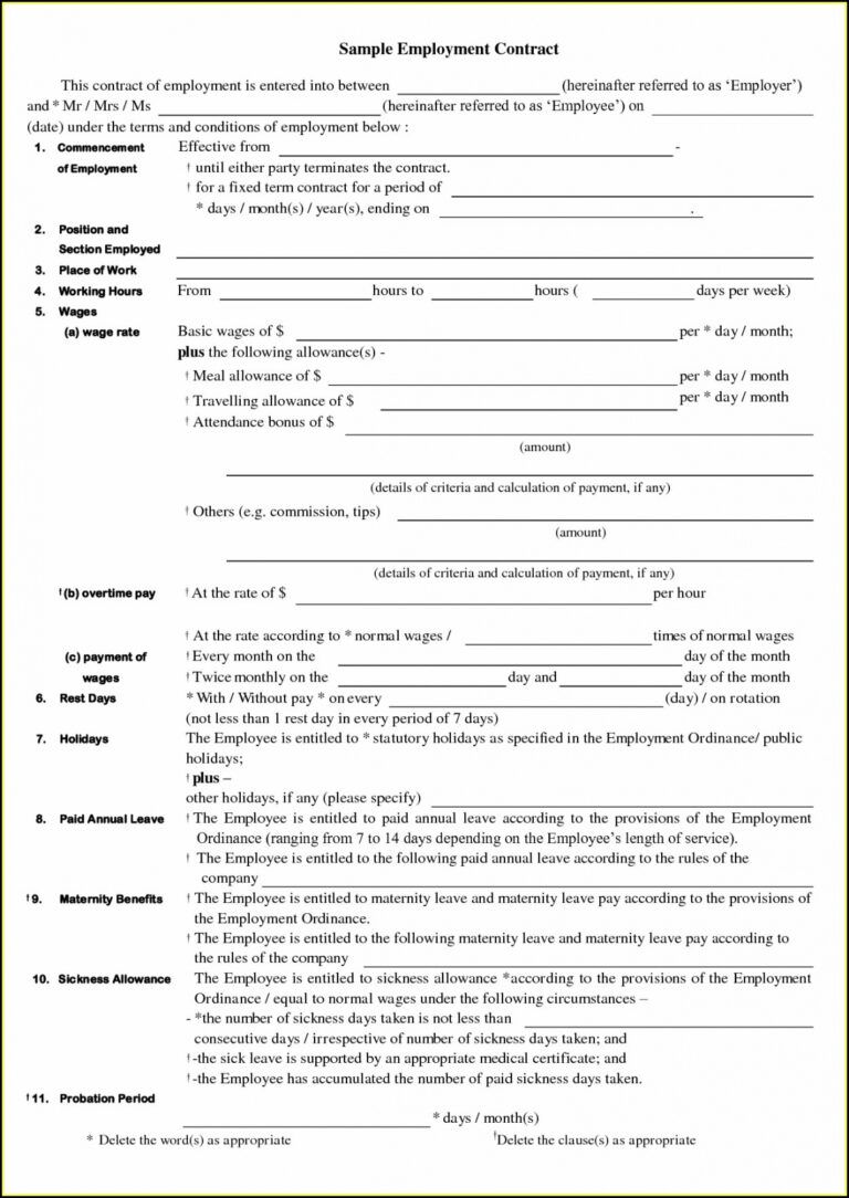 Cleaning Job Application Form Template Minasinternational