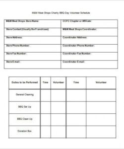 Editable Parent Volunteer Form Template Pdf