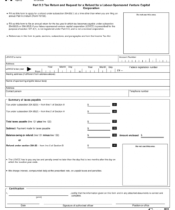 Parts Request Form Template