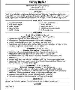 Editable Truck Driver Employment Application Form Template