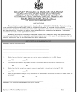 Equal Employment Opportunity Form Template Pdf