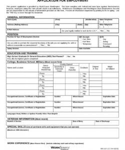Equal Employment Opportunity Form Template Word