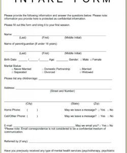 Free Esthetician Consultation Form Template Word Example