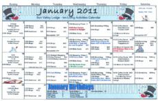 free january assisted living activity calendar  welcome to sun assisted living menu template sample