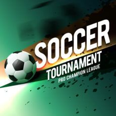 sample soccer tournament game poster flyer design  download free soccer tournament poster template doc