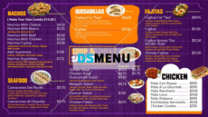 sample takeaway menu template  restaurent menu takeaway menu template