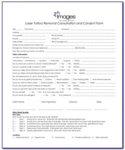 Bridal Makeup Consultation Form Template Word