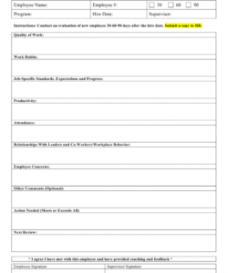 Professional New Employee Data Form Template