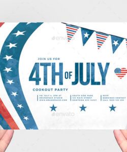 Free 4Th Of July Menu Template Excel Example