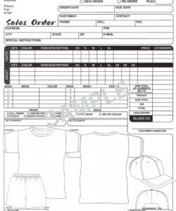 Costum T-Shirt Form Templat  Example