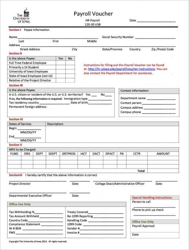 Printable Basic Payroll Change Form Template Word Minasinternational