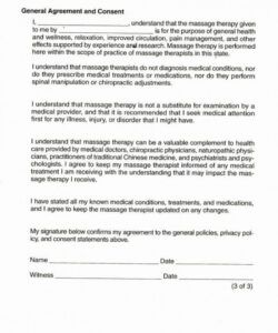 Professional Consent To Treat Form Template Pdf Example