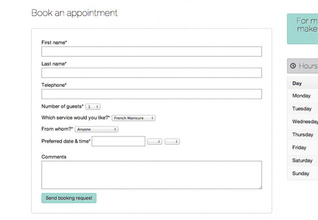 Costum Nail Technician Consent Form Template Word