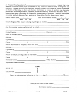 Editable Doctor Form Template  Example