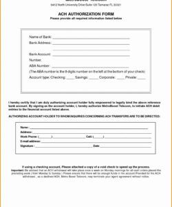 Free Authorization Request Form Template Word