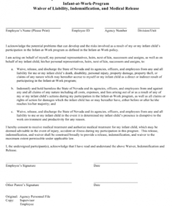 Free Employee Health Insurance Waiver Form Template Word