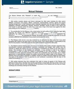 Free Injury Waiver Form Template Doc Example