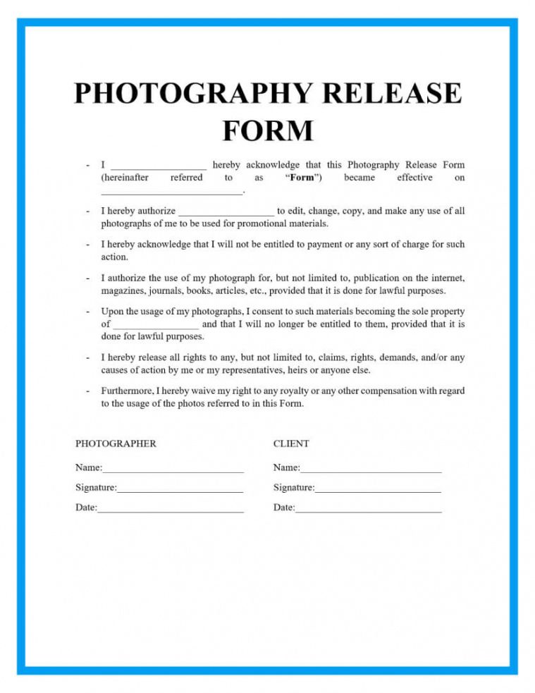 Printable Equipment Release Form Template Minasinternational