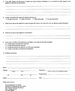 Printable Health Physical Form Template Excel Sample