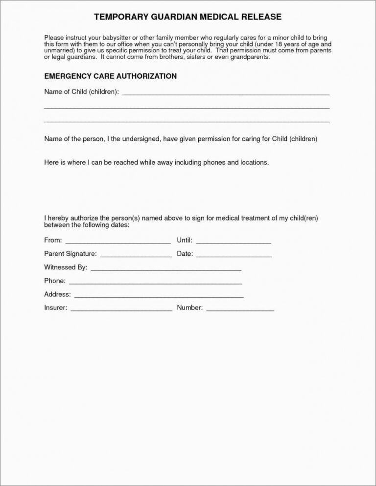 Printable Medication Consent Form Template Doc Sample Minasinternational