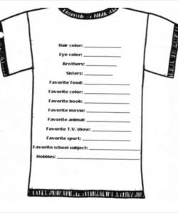 Professional Custom Shirt Order Form Template Excel