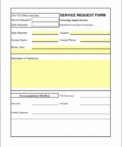 Editable Creative Request Form Template Doc Sample