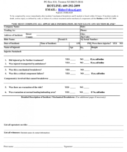 Free Patient Incident Report Form Template
